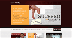 Desktop Screenshot of eliasawad.com.br